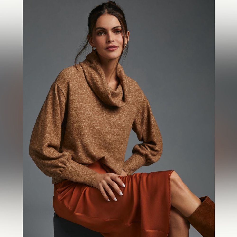 Maeve Cowl-Neck Top
